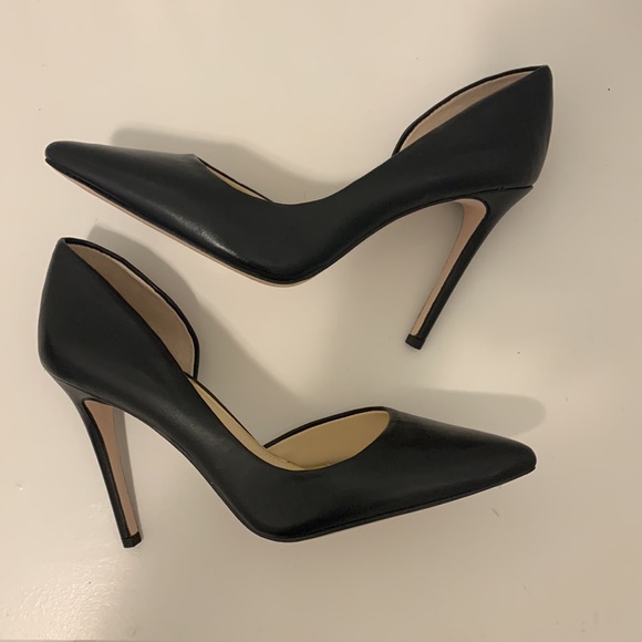 Jessica Simpson black heels size 7M - Picture 3 of 4